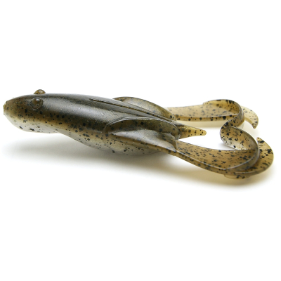 Силиконовая приманка Keitech Noisy Flapper 3.5" #465 Green Pumpkin Frog 