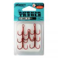 Тройной крючок Owner ST-36RD красный 5636RD-18