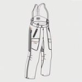 Полукомбинезон Sitka Blizzard Bib цв. Optifade Open Country р. L Tall