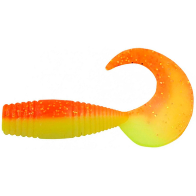 Силиконовая приманка Yaman Pro Spry Tail 3" цвет #25 - Sunshine (уп. 8 шт.)