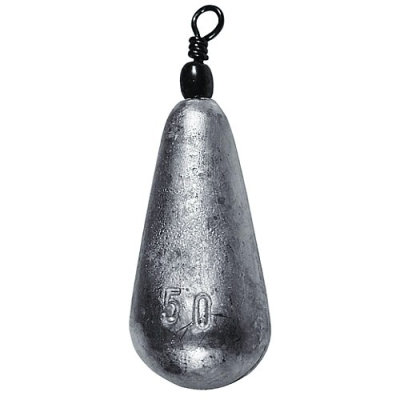 Грузило свинцовое Salmo Конус с вертлюгом 60г