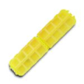 Пластиковая коробочка 16 отделений Colmic Yellow (SCFU04)