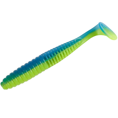 Силиконовая приманка @SnastiZdraste Виброхвост 08см #002-Голубая Мята (8шт)