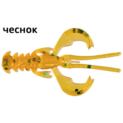 Силиконовые приманки Crazy Fish Nimble 1.2" 76-30-31-5 чеснок цв. 31