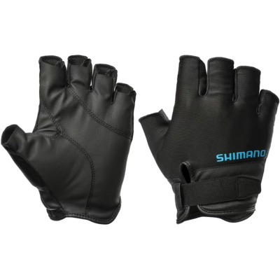 Перчатки мужские Shimano GL-009Y BK 3XL, цвет - черный, р. 3XL