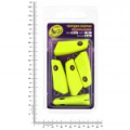 Груз крашеный разборная чебурашка "ПРОХОДИМЕЦ" 36 гр., цвет 02- желтый флуо