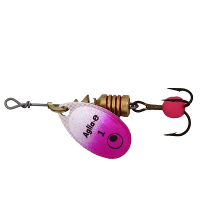Блесна вращающаяся Mepps "Aglia E" №1 цв. Pink Bright