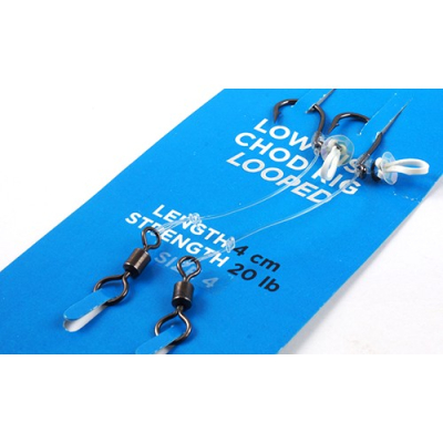 Оснастка волосяная Nautilus Low Vis Chod Rig 4см 20lb #4