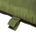 Спальный мешок Nisus Travel XXL 300 (220х90) Hollowfiber зелёный (N-SB-H300-220x90)