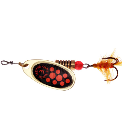 Блесна вращающаяся Mepps Black Fury Orange MCH OR №3