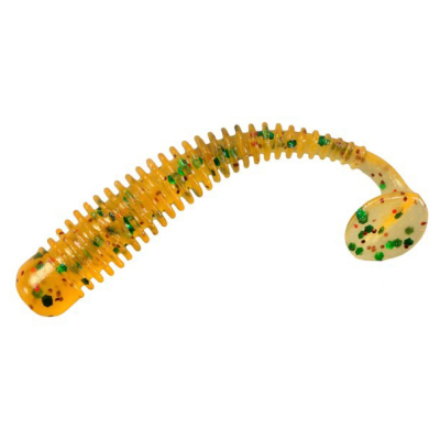 Силиконовые приманки Русская Фишка Катюша, Чеснок 12 см (Цвет 5, Пиво)