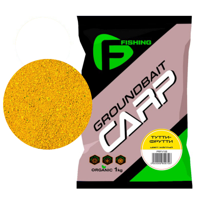 Прикормка для рыбы F-FISHING CARP Тутти-Фрутти 1кг