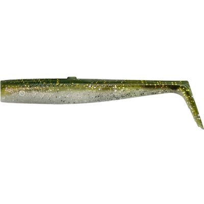 Мягкая приманка Savage Gear Sandeel V2 Tail 140 цвет Green Silver (арт.72554)