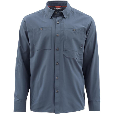 Рубашка Simms Double Haul LS Shirt, Dark Moon, XXL