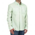 Рубашка Simms Double Haul LS Shirt, Lt.Green Texture Wave Print, M