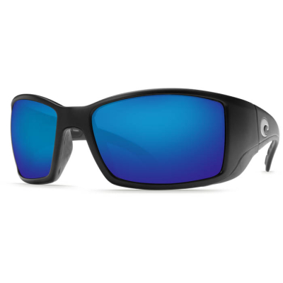 Очки поляризационные Costa Blackfin 580 P (Matte Black Global Fit/Blue Mirror 580 P, Large)