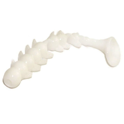 Силиконовые приманки Русская Фишка Сатана, Креветка 10 см (Цвет 7, Снег)