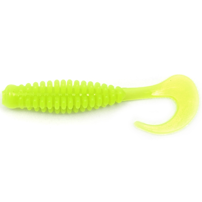 Силиконовая приманка Boroda Baits Phantom 55 mm цв. Шартрез (Chartreuse)