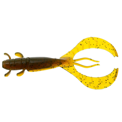Силиконовая приманка Рак Flagman FL Craw 3,0" цв. #120 Green Pumpkin