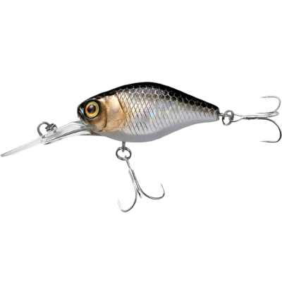 Воблер Jackall Diving Chubby 41F цвет hl silver & black