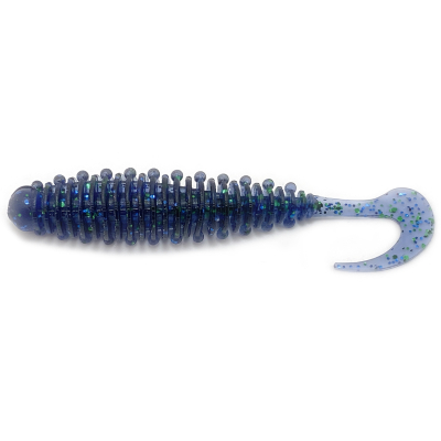Силиконовая приманка Boroda Baits Mexer Tail 90 mm "СИНЯЯ НОЧЬ" (Blue Night)-139
