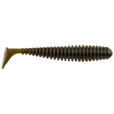Приманка силиконовая Berkley Powerbait Power Swimmer 11см #Green Pumpkin