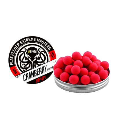 Бойлы FFEM Pop-Up Cranberry N-Butyric 10mm