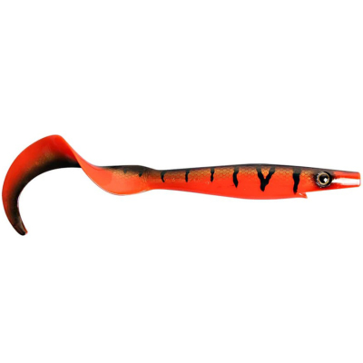 Силиконовая приманка Strike Pro Pig Tail Junior 230мм 37гр. цвет Red Tiger (уп./2шт.) (SP-172R#141)