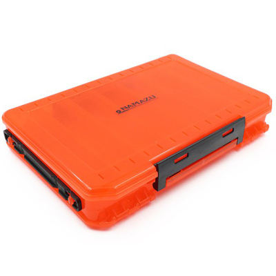 Коробка Namazu для воблеров двухсторонняя, 14 отделений, размер 27х19х5 см