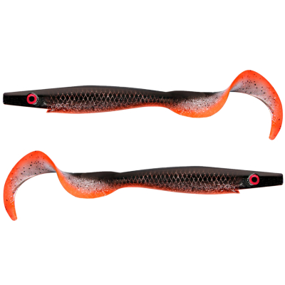 Силиконовая приманка Strike Pro Pig Tail Junior 230мм 37гр. цвет Glitter Fegisen (уп./2шт.) (SP-172R#SP10)