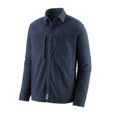 Рубашка Patagonia M's L/S Snap-Dry Shirt New Navy (NENA), XL