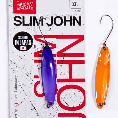 Блесна колеблющаяся Lucky John Slim John 37мм 2.5гр. цв. 031