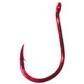 Крючок Daiichi Drop Shot'n Nose Hook цвет Red 9 pcs №4
