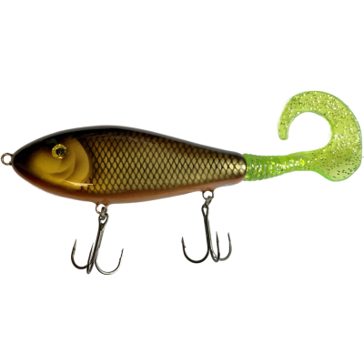 Джеркбейт Zettech Катюша-Tail-S 95g/165mm цвет #Карась