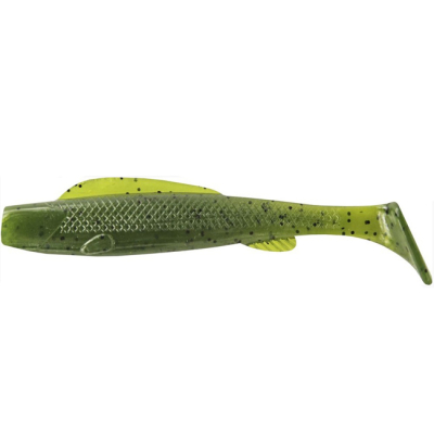 Мягкая приманка Allvega Bite Fighter Float 8см 4,9г цв. Green pumpkin