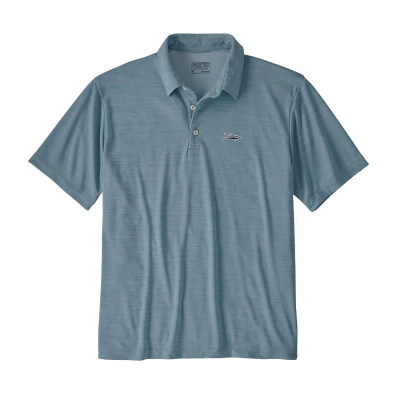 Рубашка Поло Patagonia M's Sunshade Polo - Tarpon Fitz Roy Berlin (BEBL), XL