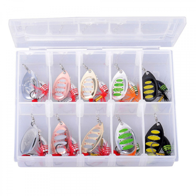 Набор приманок Savage Gear Rotex Spinner Kit 2a 2 10pcs 50722