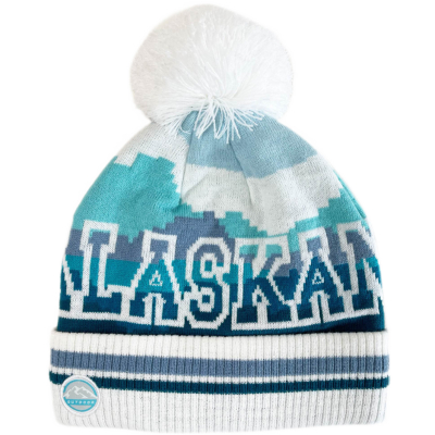 Шапка женская Alaskan Knitted мультиколор (AWHP)