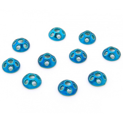 Конус FF Drainer Disc 6mm MatMetallic Blue 10pcs 05739