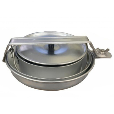 Набор кемпинговый кухонный "Следопыт - Персона " алюминиевый (для 1 персоны)