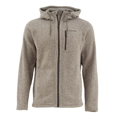 Куртка Simms Rivershed Full Zip Hoody, Bark, M