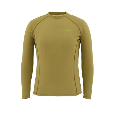 Термобелье футболка Simms Waderwick Core Crewneck Army Green размер XXL