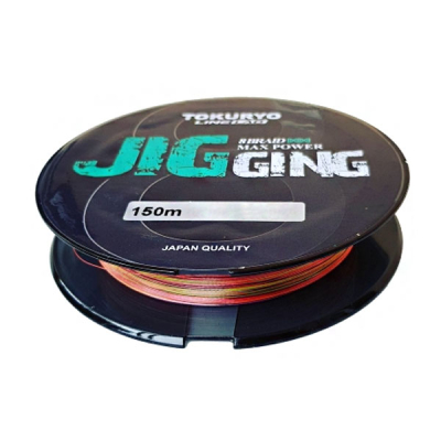 Шнур Tokuryo Jigging X8 5-Multi 0.4 PE 150m