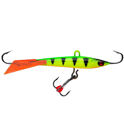 Балансир "Sprut" Hiko #7 (18g/70mm/FP + дополнительный тройник с фосфорной каплей)