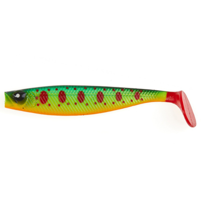 Силиконовая приманка Lucky John 3D Series Red Tail Shad 5.0" цв. PG01 3шт.