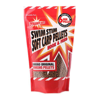 Пелетс Dynamite Baits 500гр. Swim Stim Original 6 мм (DY143) (оригинальный плавающий стим) 