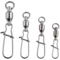 Вертлюг с подшипником и застёжкой Mikado Sensual Ball Bearing Swivel With Fastlock SN (AMA-A4014-2)
