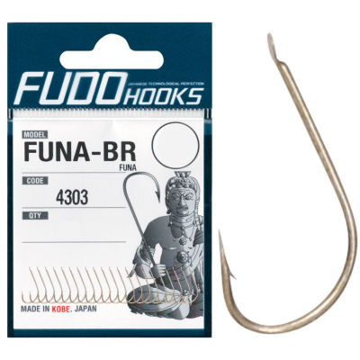 Крючок Fudo FUNA-BR 4303 № 7 (21 шт./уп.)