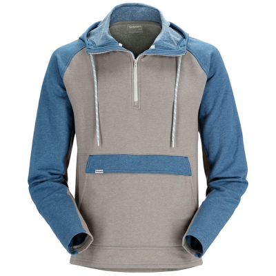 Толстовка Simms Vermilion Hoody, Steel Heather/Navy Heather, XXL