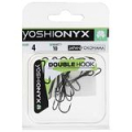 Крючки двойные Yoshi Onyx Double Hook №4 ( в упак. 10шт.) (BN)